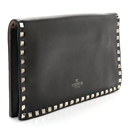 Valentino Garavani Nappa Rockstud Wristlet Clutch Black 3 of 9