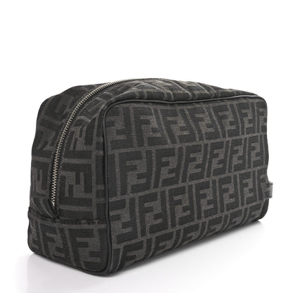 Fendi Jacquard FF Toiletry Case Black 3 of 10