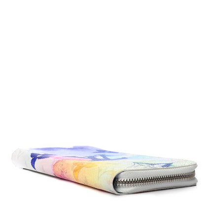 Louis Vuitton Monogram Watercolor Vertical Zippy Wallet 4 of 6