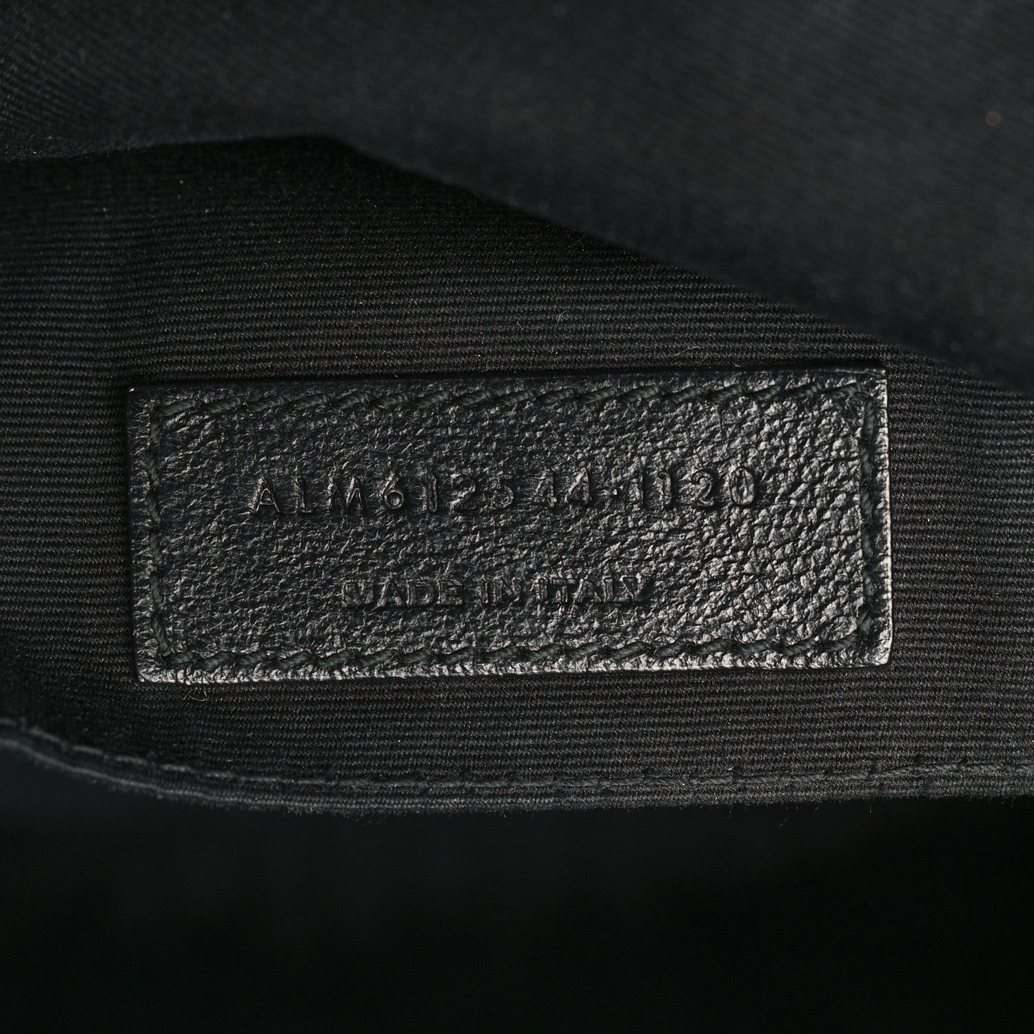 Saint Laurent Calfskin Matelasse Monogram Lou Camera Bag Black 7 of 16