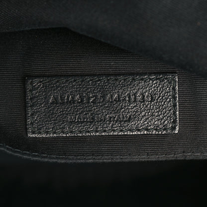 Saint Laurent Calfskin Matelasse Monogram Lou Camera Bag Black 7 of 16