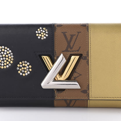 Louis Vuitton Reverse Monogram Studded Night Lights Twist Wallet 11 of 11