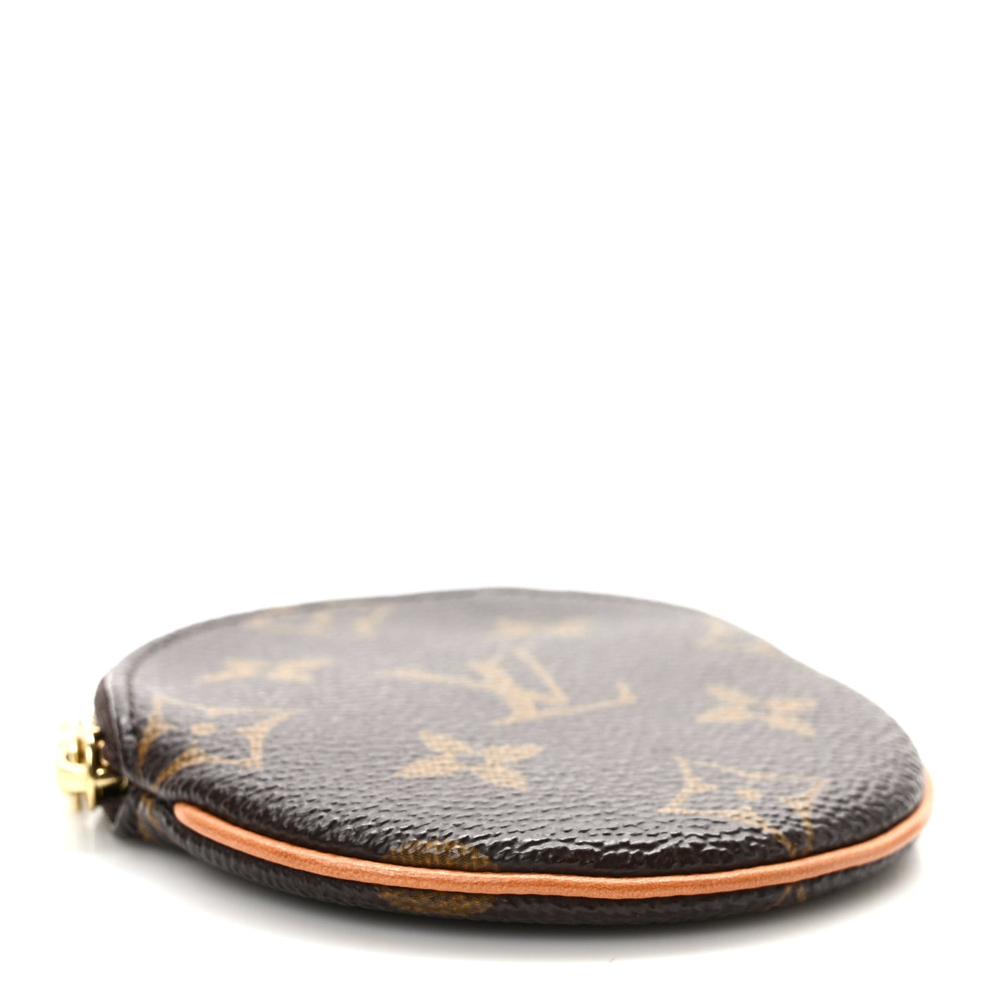 Monogram Round Coin Purse