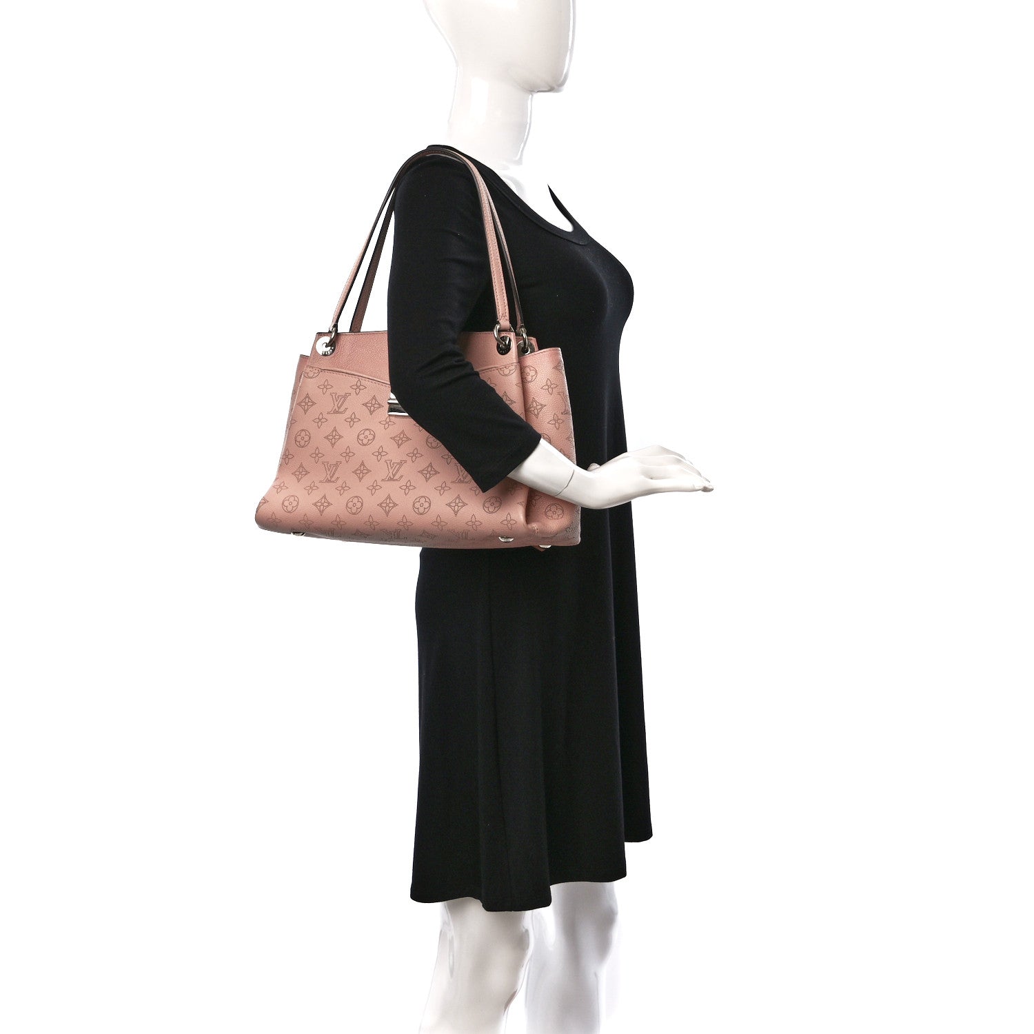Louis Vuitton Mahina Calfskin Sevres Magnolia 2 of 11