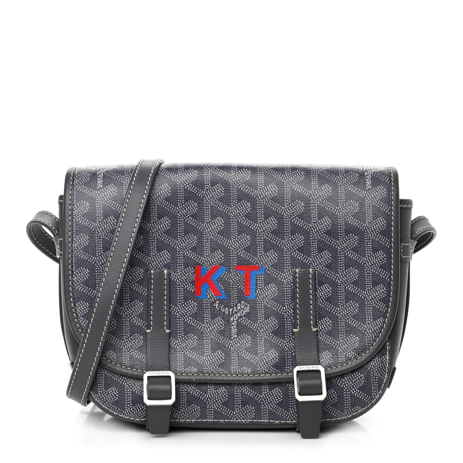 Goyard Goyardine Belvedere PM Messenger Bag Grey 1 of 10