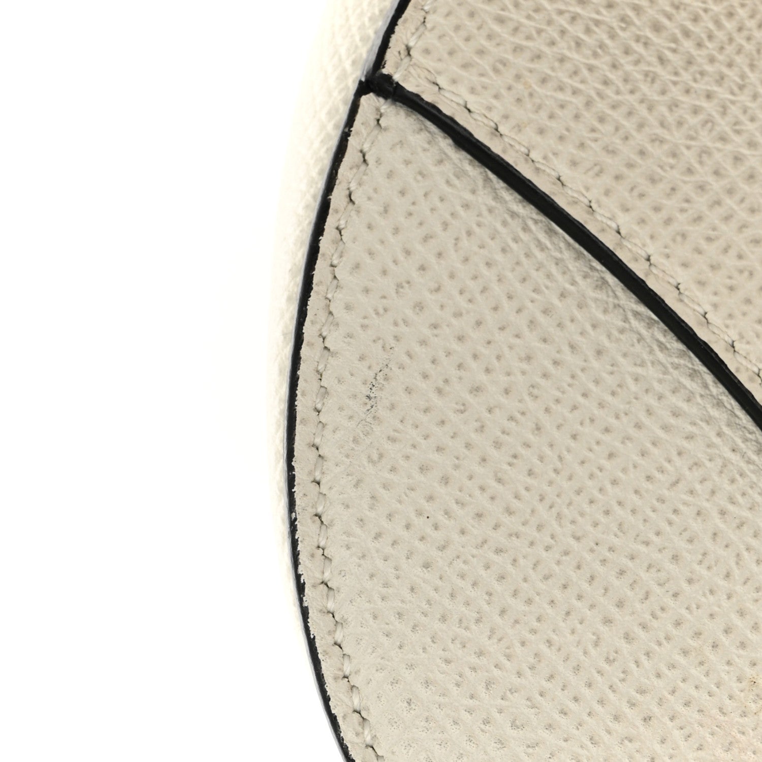 Christian Dior Grained Calfskin Mini Saddle Bag White 11 of 12