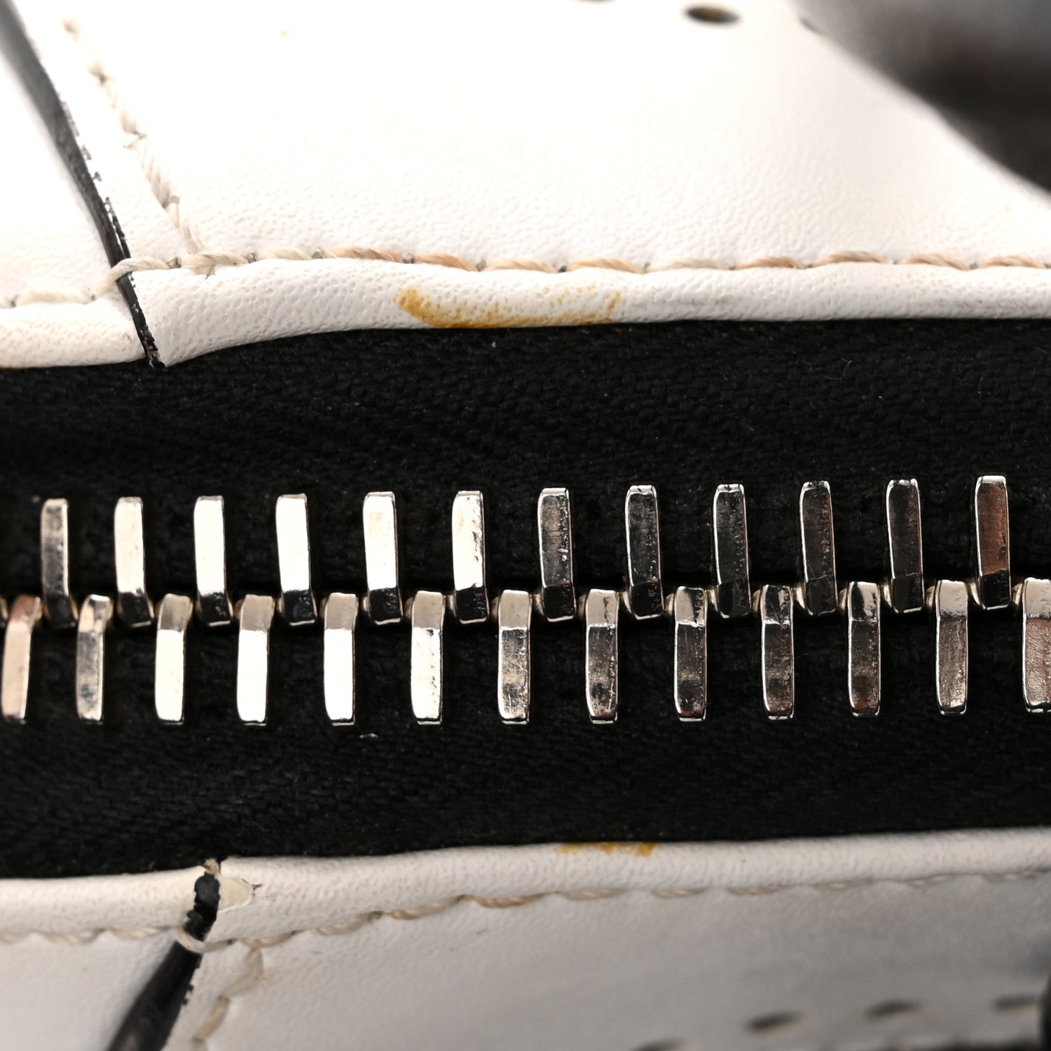 Givenchy Calfskin Brogue Small Antigona Black White 14 of 14