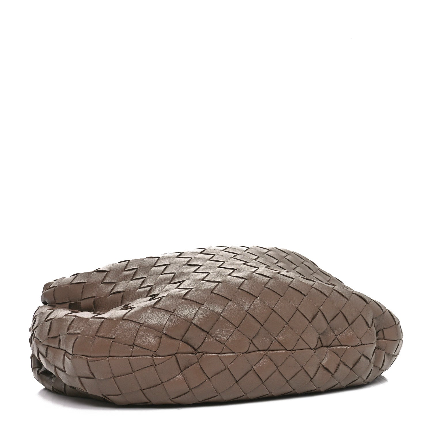 Bottega Veneta Nappa Intrecciato Teen Jodie Hobo Taupe Grey 4 of 11