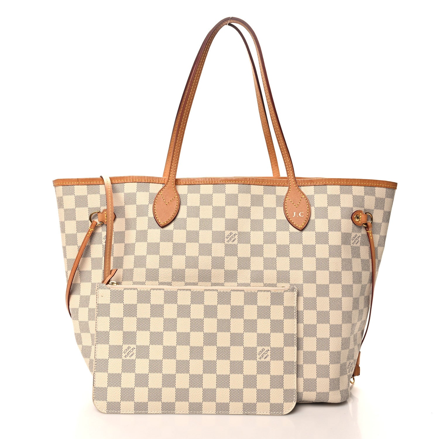 Louis Vuitton Damier Azur Neo Neverfull MM 3 of 11