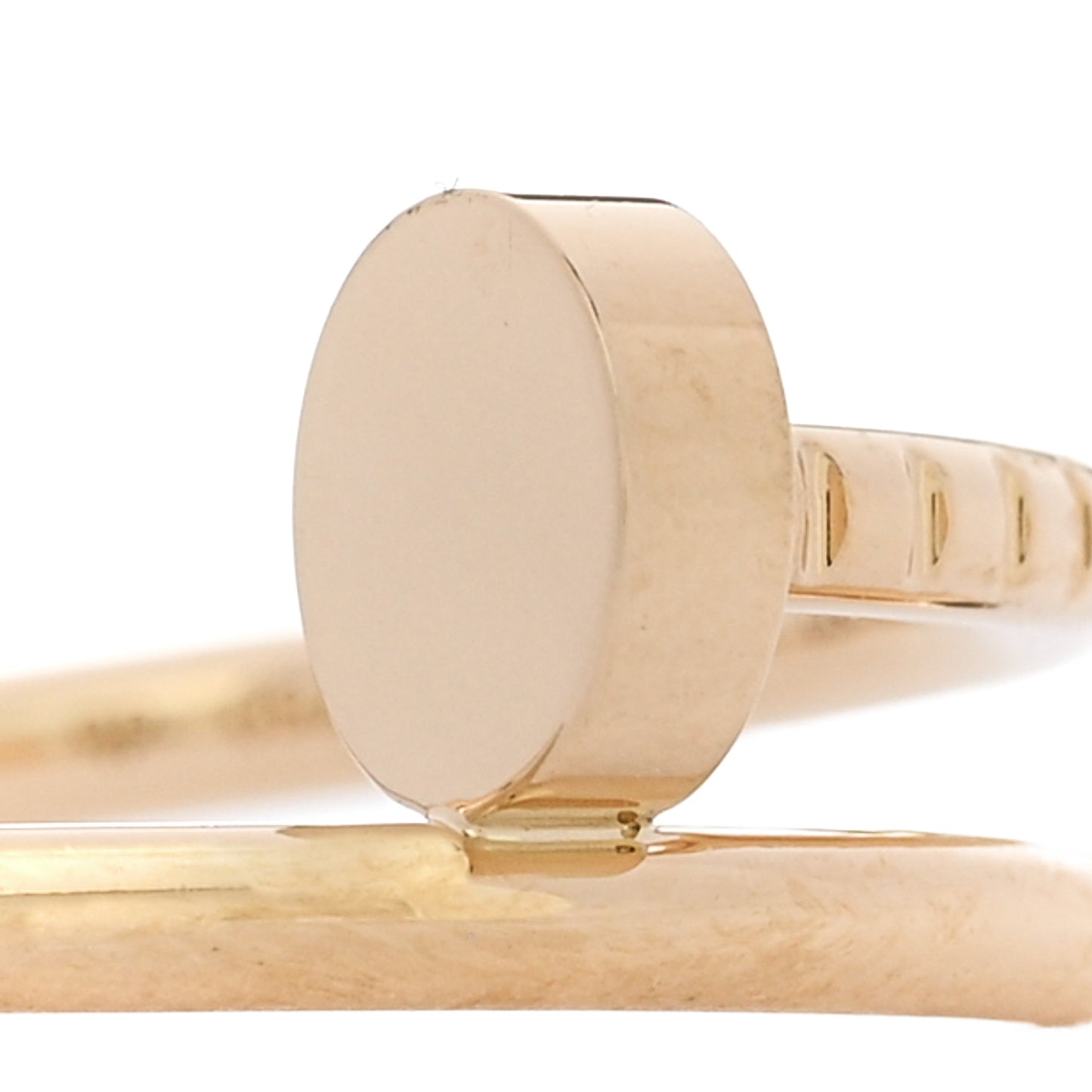 18K Yellow Gold Small Juste Un Clou Ring 50 5.25