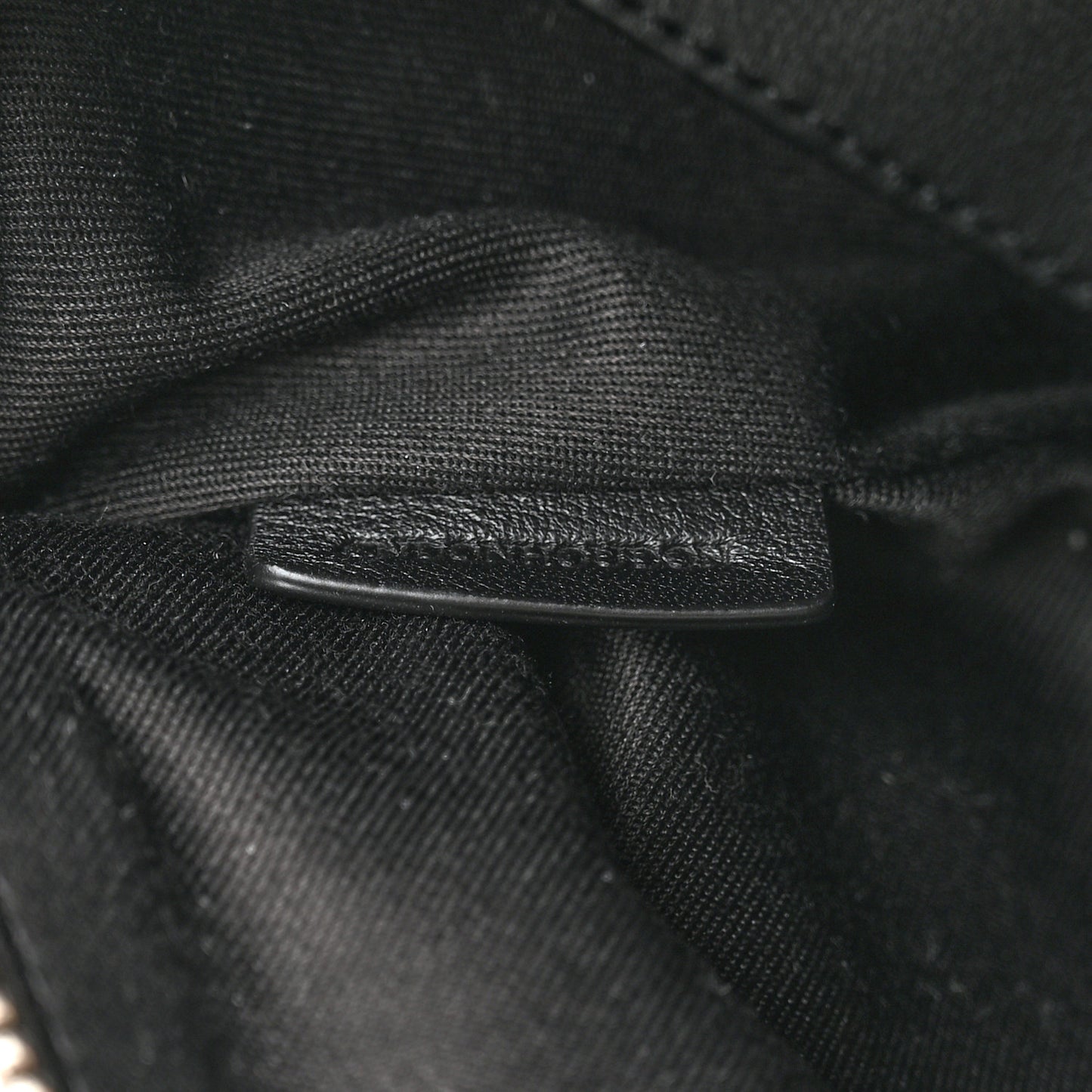 Charcoal Check Calfskin Sonny Bum Bag Charcoal