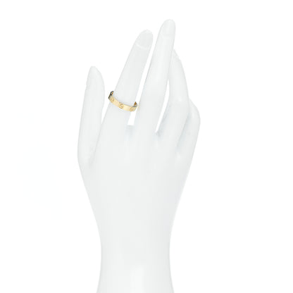 Cartier 18K Yellow Gold 3.5mm LOVE Wedding Band Ring 56 7.5 2 of 4