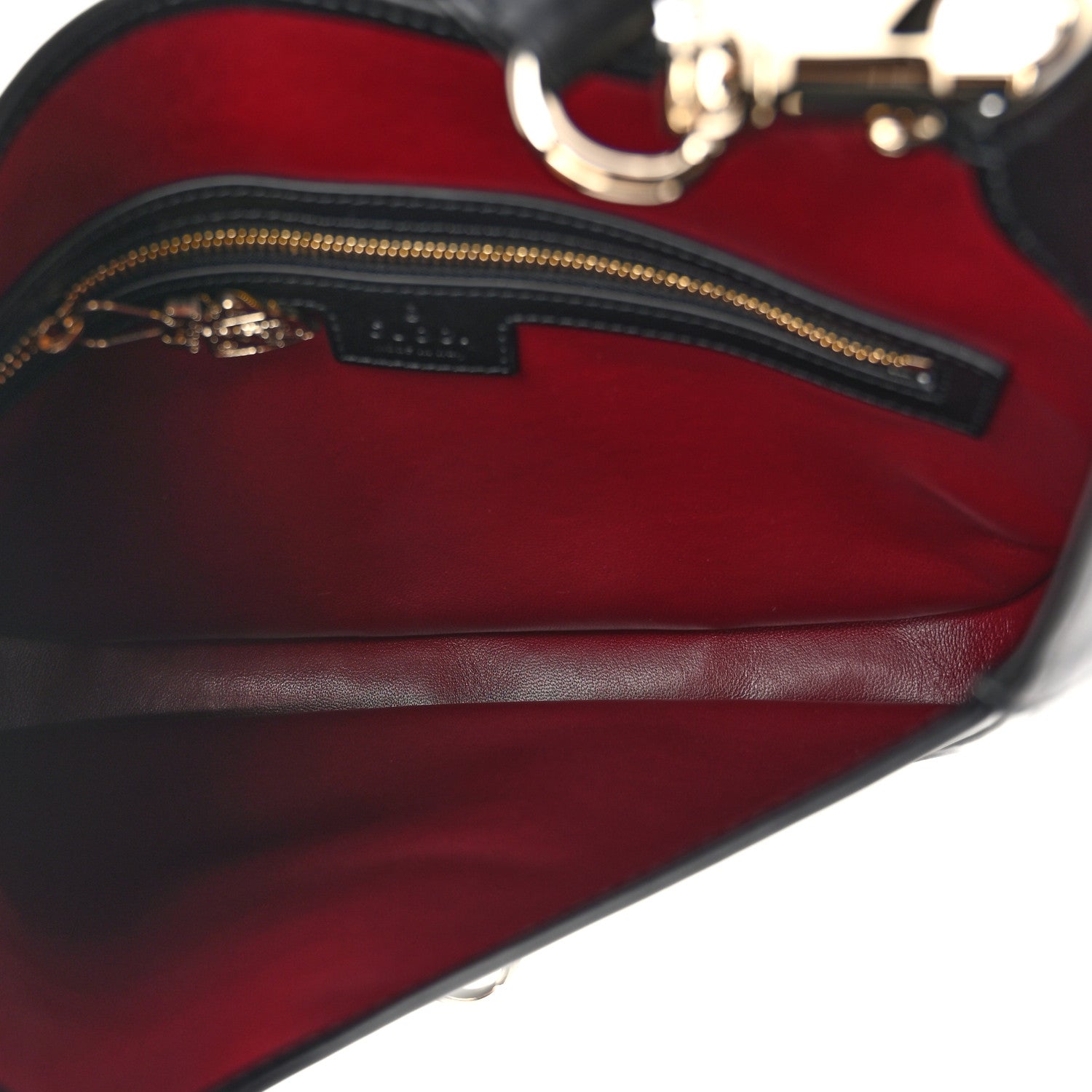 Gucci Calfskin Small Jackie Shoulder Bag Black 5 of 10