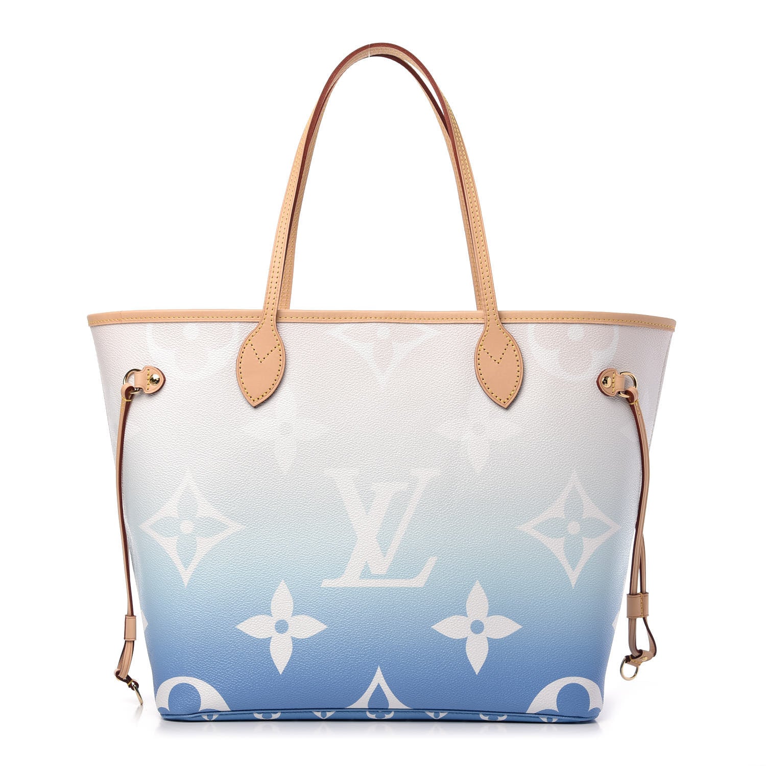 Louis Vuitton Monogram Giant By The Pool Neverfull MM Blue 1 of 10