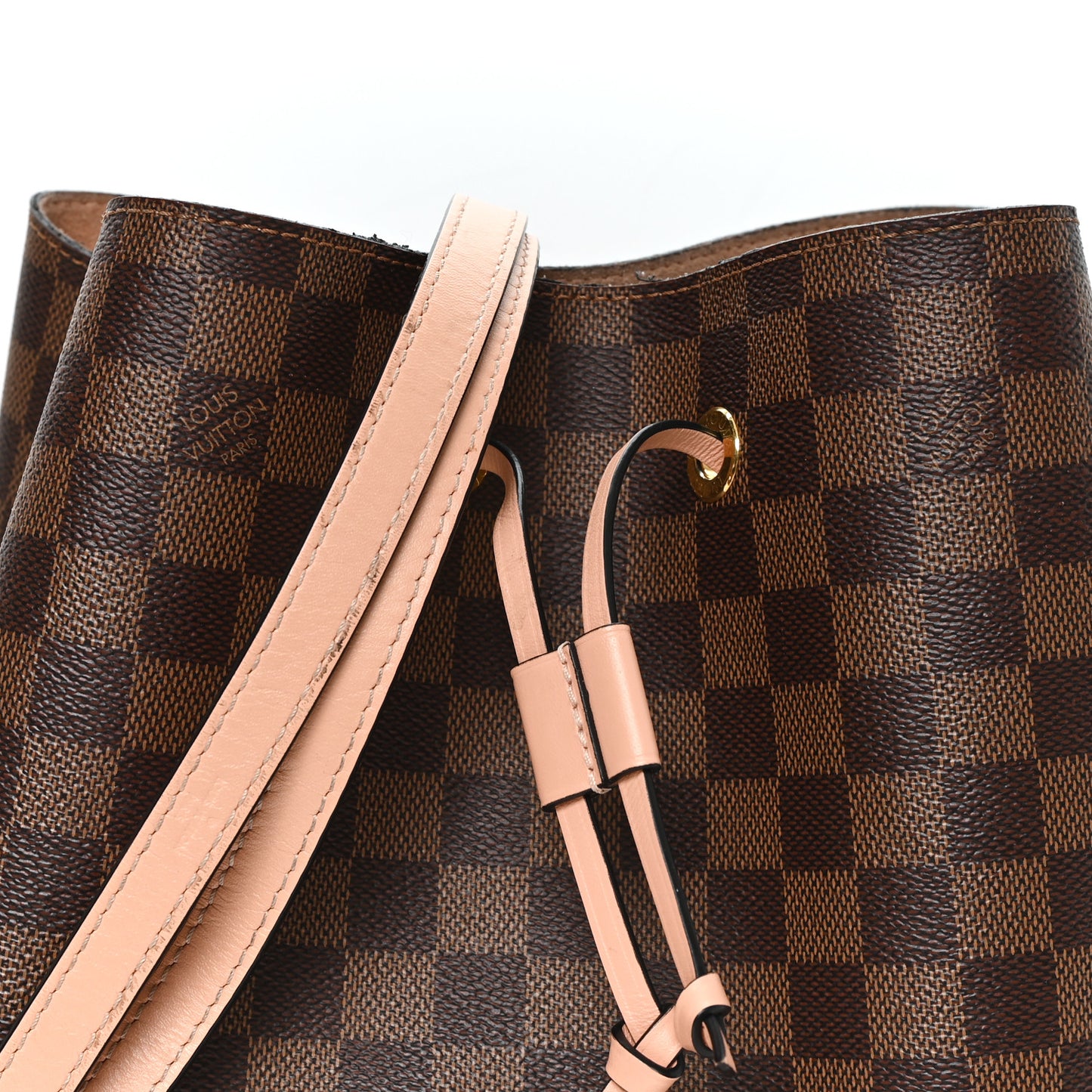 Damier Ebene Neonoe MM Venus Pink
