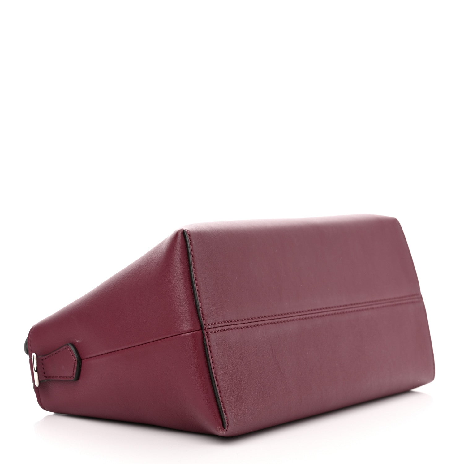 Fendi Vitello Dolce Elaphe Medium By The Way Boston Bag Black Cherry Multicolor 4 of 12