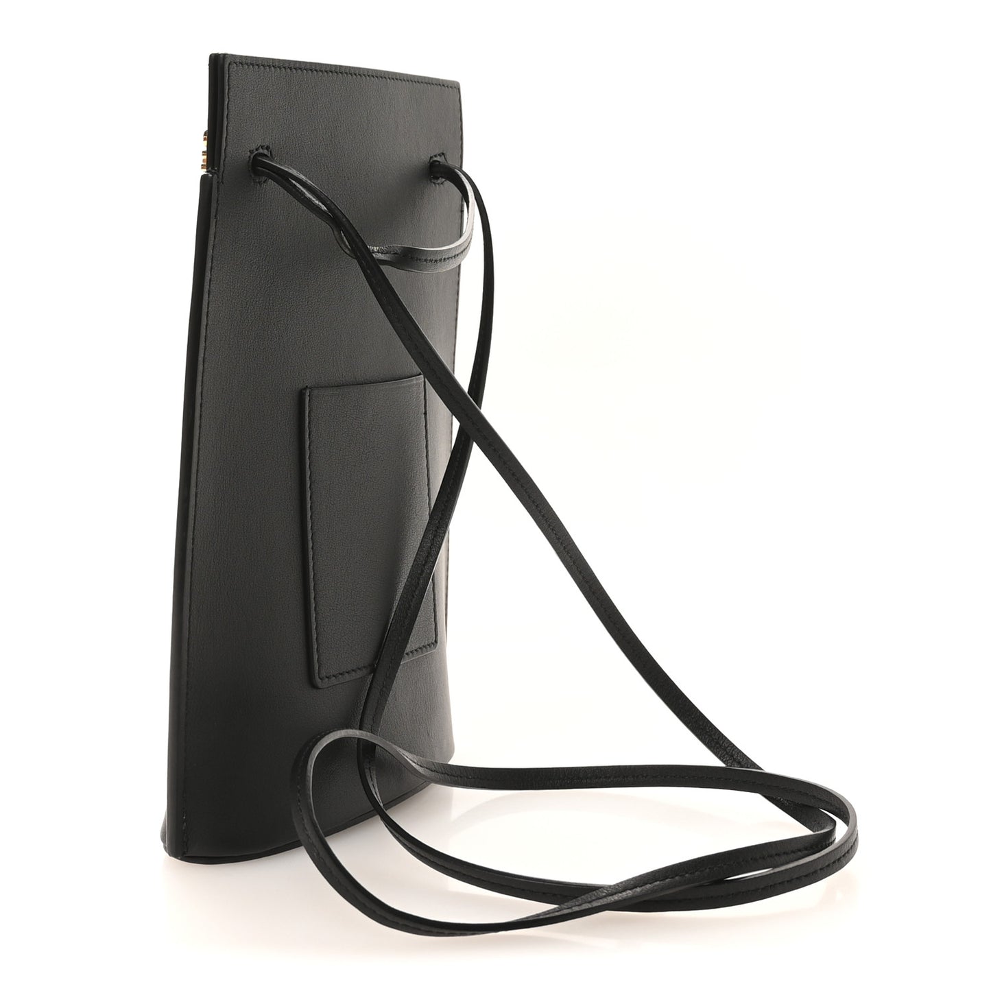 Smooth Calfskin Dice Pocket Black