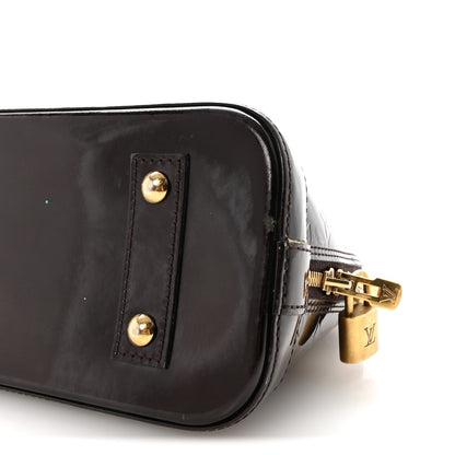 Louis Vuitton Vernis Alma BB Amarante 9 of 9