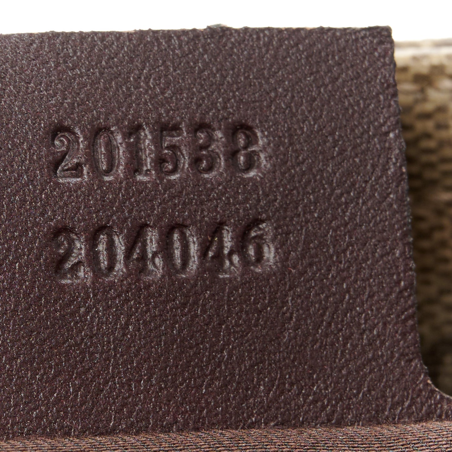 GG Supreme Monogram Small Flat Messenger Bag Dark Brown