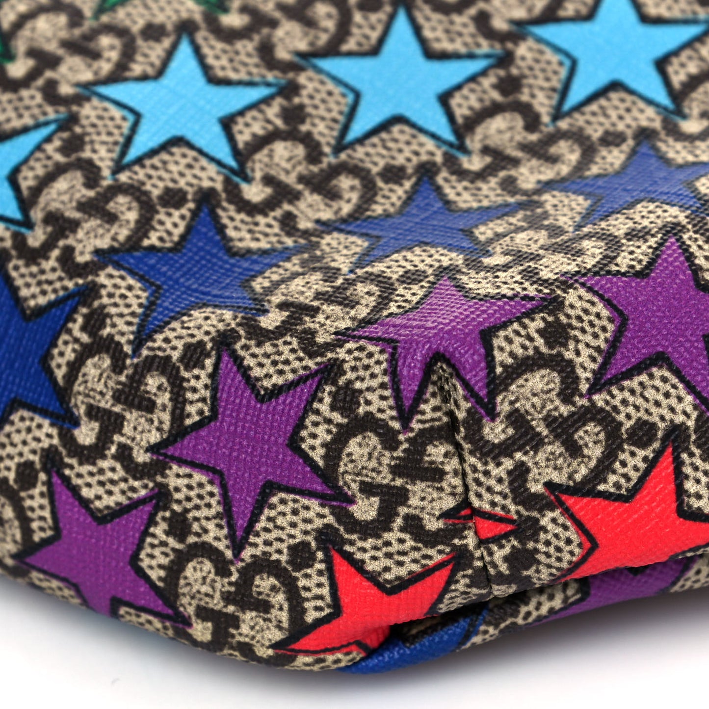 GG Supreme Monogram Childrens Star Print Belt Bag Multicolor