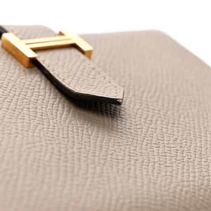 Hermes Epsom Bearn Compact Wallet Gris Asphalte 8 of 9