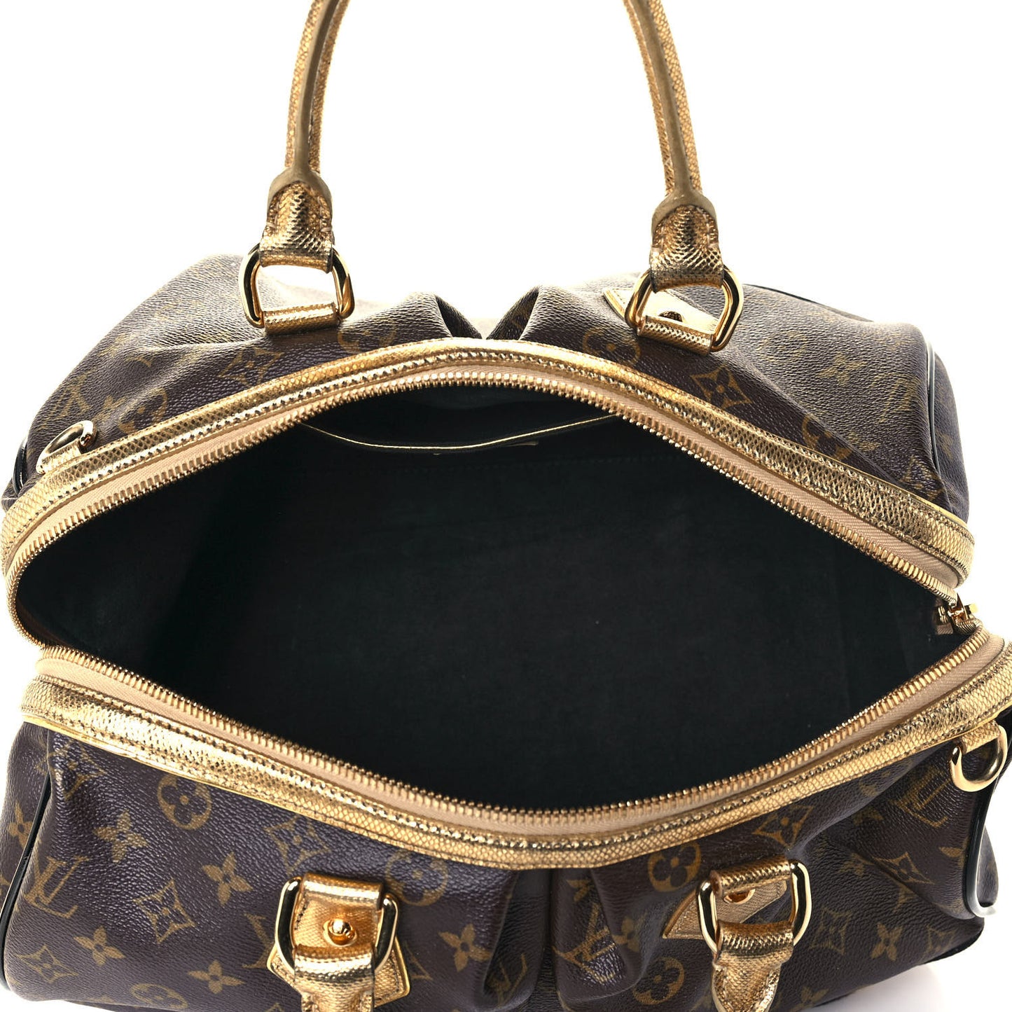 Monogram Leopard Stephen Bag