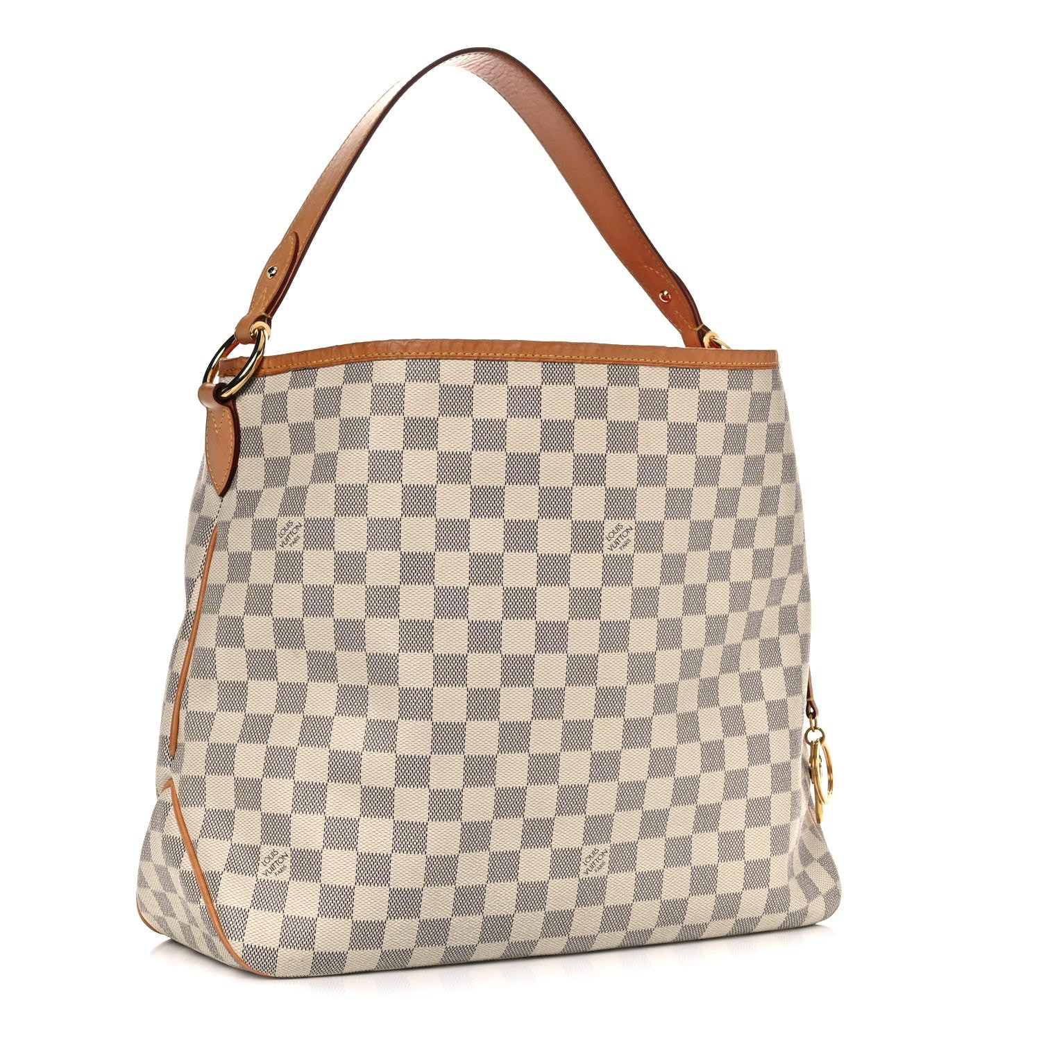 Louis Vuitton Damier Azur Delightful MM Pink 2 of 23