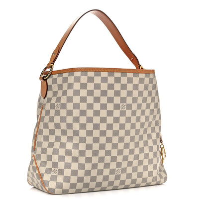 Louis Vuitton Damier Azur Delightful MM Pink 2 of 23
