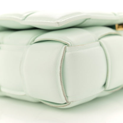 Bottega Veneta Nappa Maxi Intreccio Small Padded Cassette Crossbody Bag Glacier 9 of 13