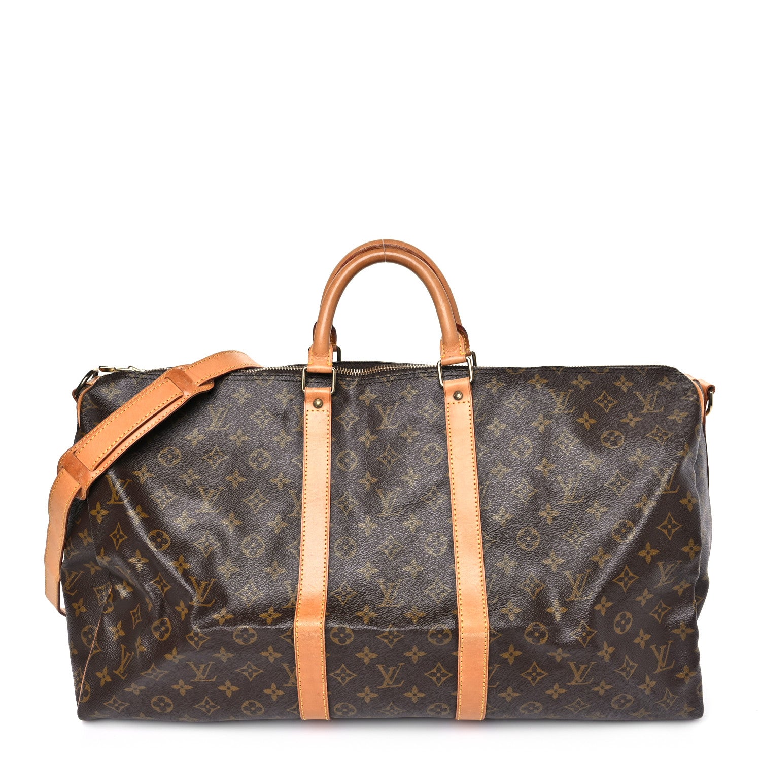 Louis Vuitton Monogram Keepall Bandouliere 55 1 of 11