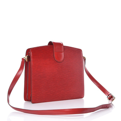Louis Vuitton Epi Capucines Castillan Red 3 of 11