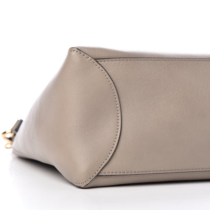 Chloe Calfskin Medium Faye Day Shoulder Bag Motty Grey 5 of 10