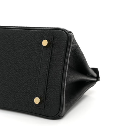 Hermes Togo Birkin 25 Black 9 of 10