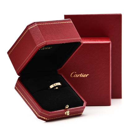 Cartier 18K Yellow Gold 3.5mm LOVE Wedding Band Ring 50 5.25 4 of 4