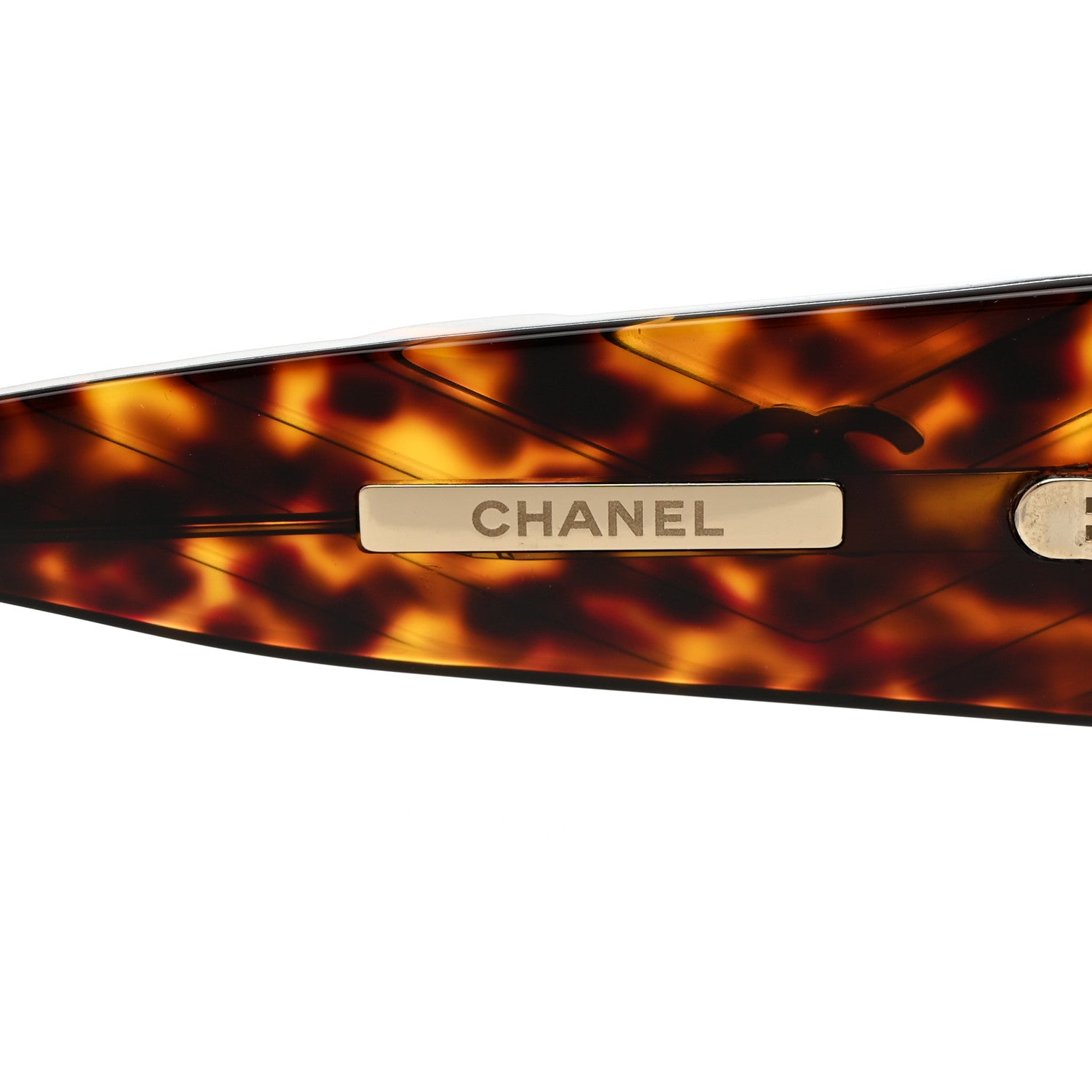 Chanel Acetate Polarized Oval Sunglasses 5411 Brown 5 of 8