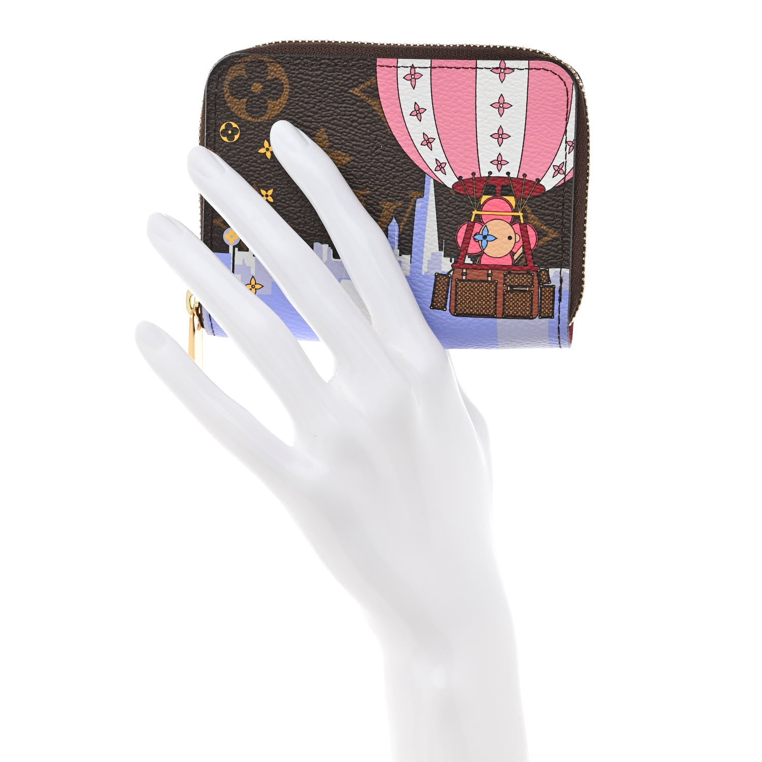 Louis Vuitton Monogram 2019 Christmas Animation Zippy Coin Purse 2 of 7