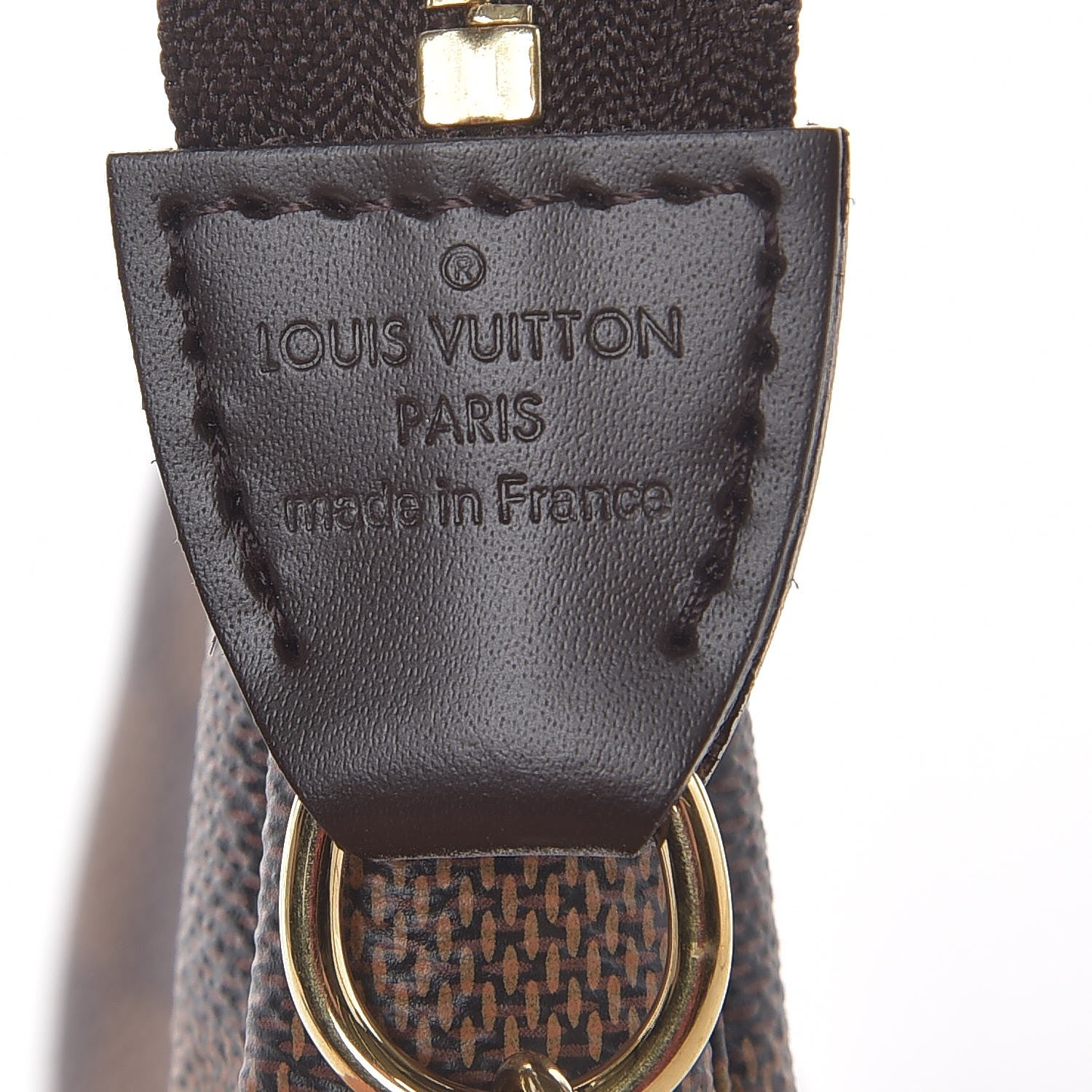 Louis Vuitton Damier Ebene Mini Pochette Accessories 6 of 7