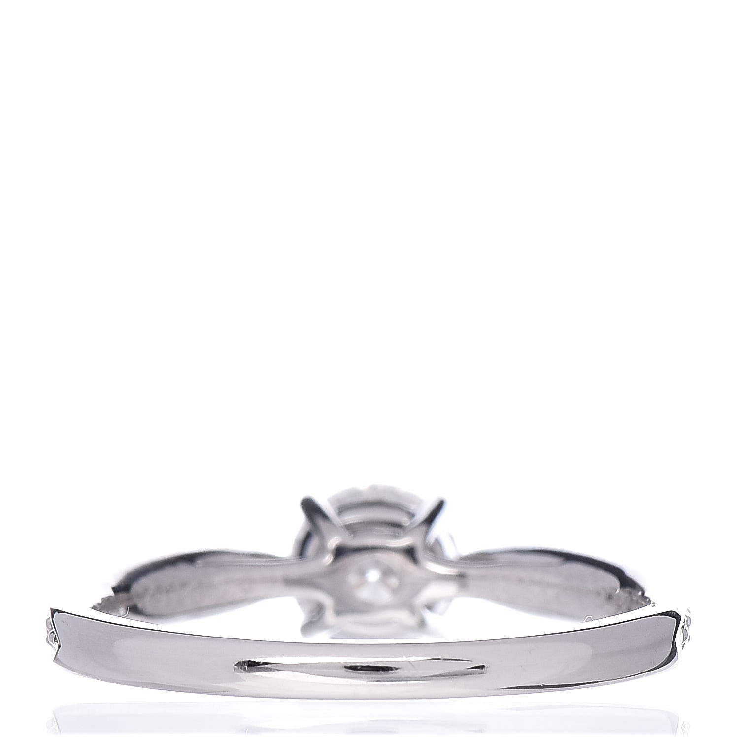 Tiffany Platinum Diamond .53ct Harmony Engagement Ring 49 4.75 4 of 7