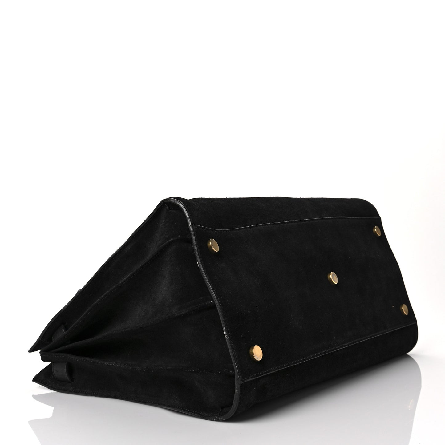 Suede Large Sac de Jour Carryall Black