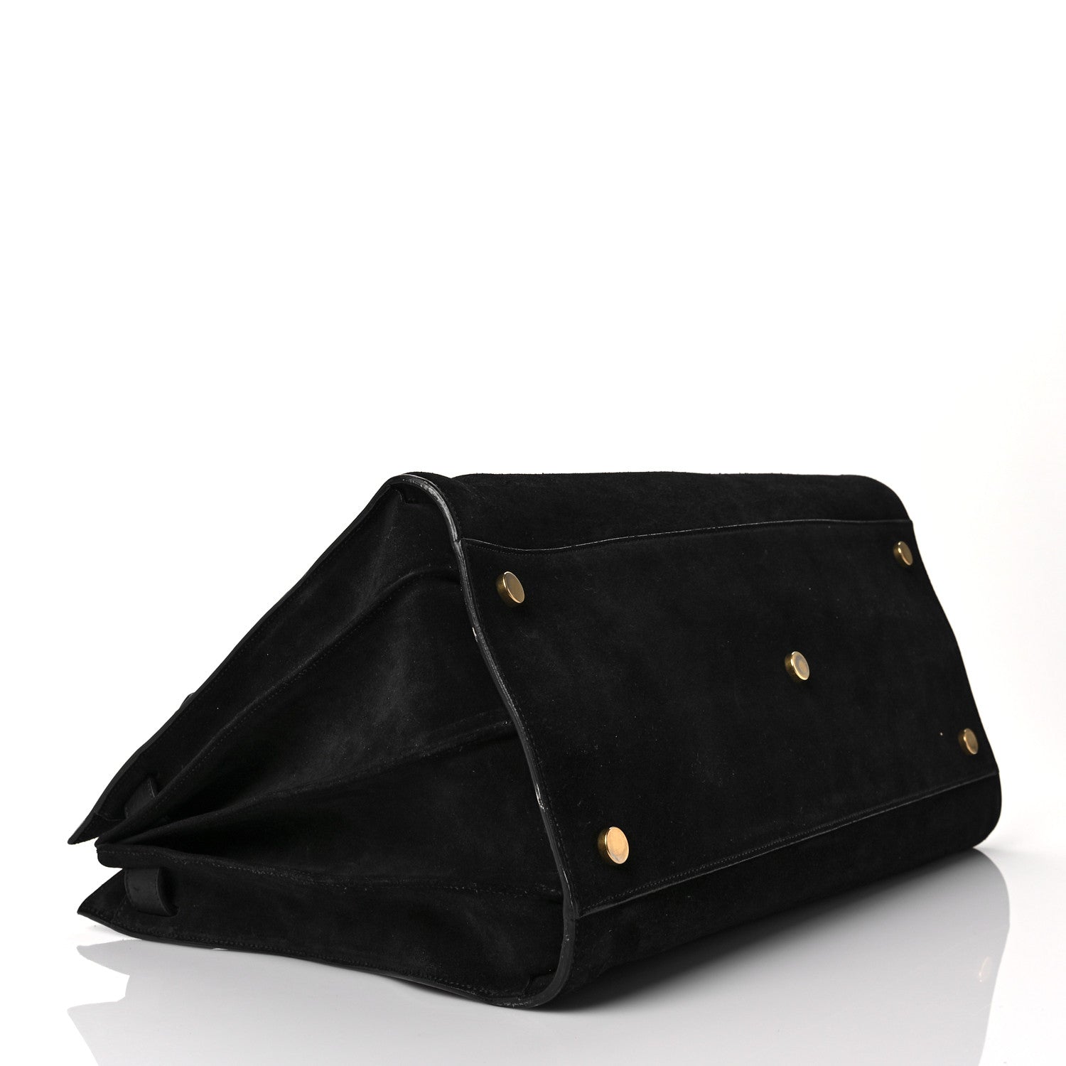 Saint Laurent Suede Large Sac de Jour Carryall Black 4 of 10