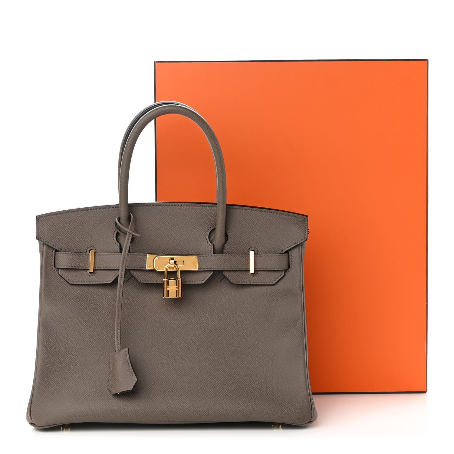 Hermes Epsom Birkin 30 Etain 10 of 10