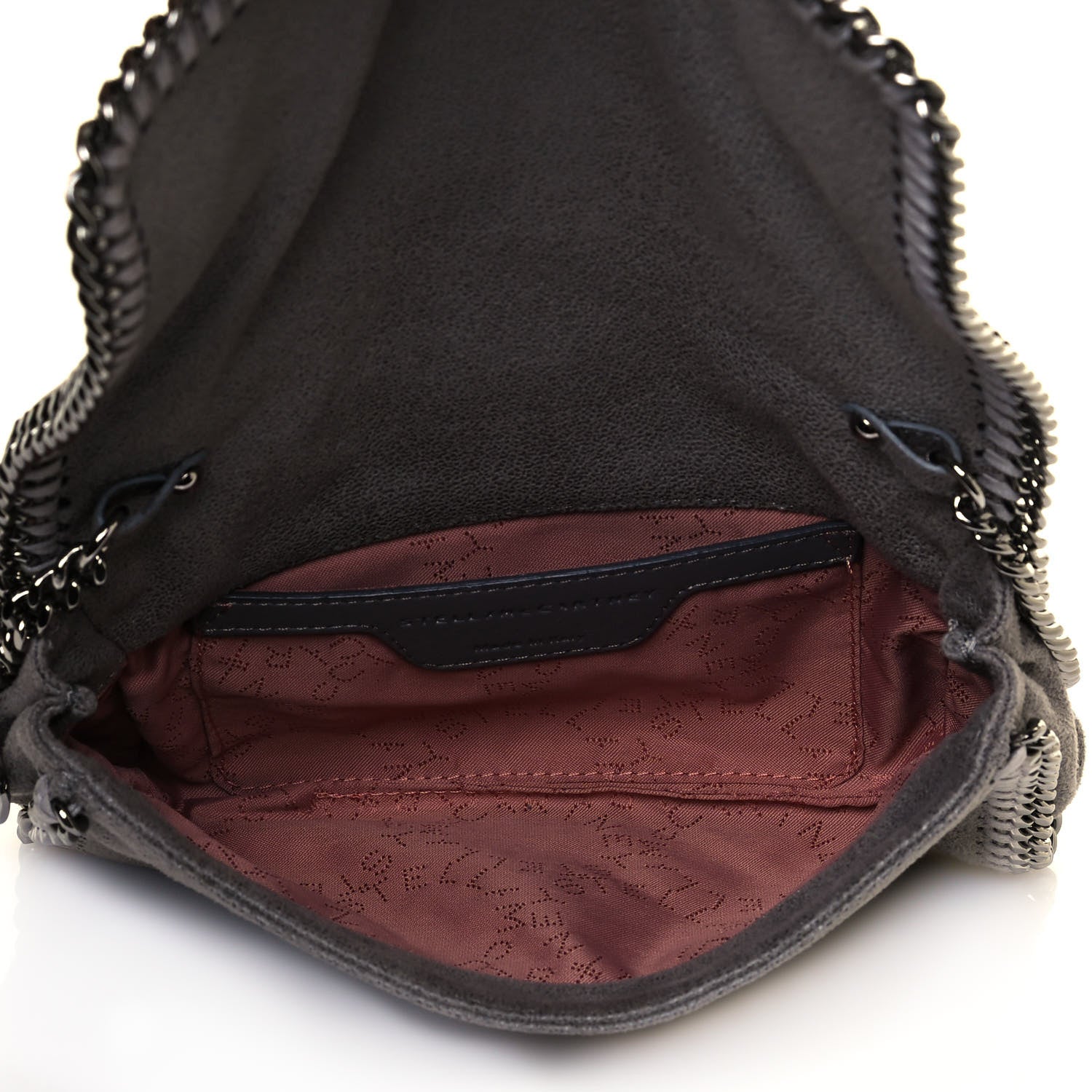 Stella McCartney Shaggy Deer Falabella Crossbody Bag Light Grey 5 of 14