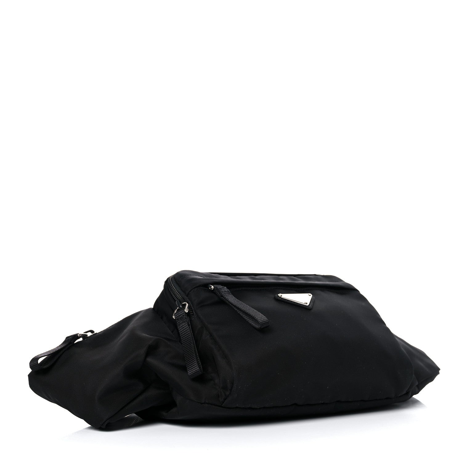 Prada Tessuto Nylon Belt Bag Black 3 of 9