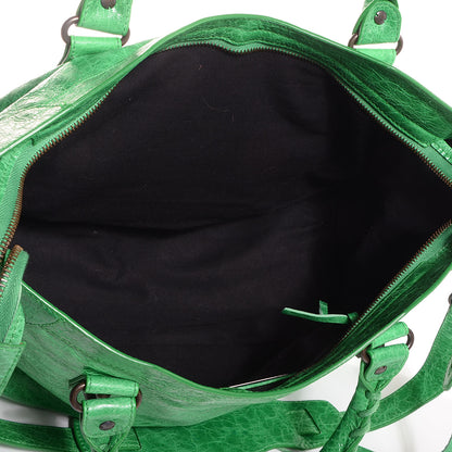 Balenciaga Agneau Classic Hardware City Vert Poker 5 of 12