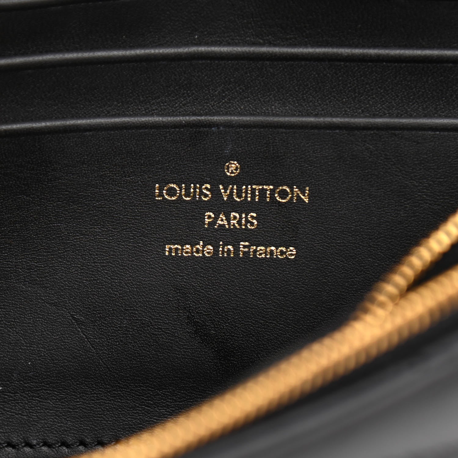 Louis Vuitton Calfskin New Wave Chain Pochette Black 15 of 37