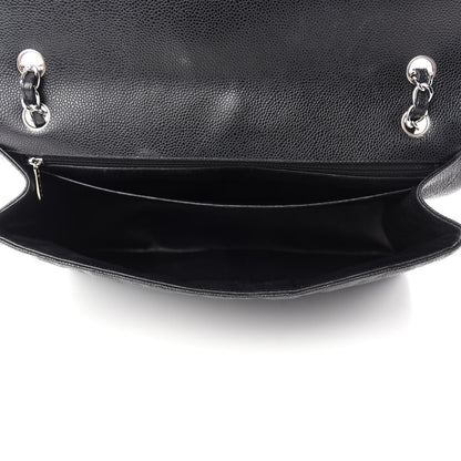 Chanel Caviar Quilted Maxi Single Flap Black 5 of 13