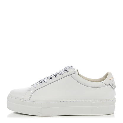 Givenchy Calfskin Womens Urban Street Sneakers 38 White 1 of 9