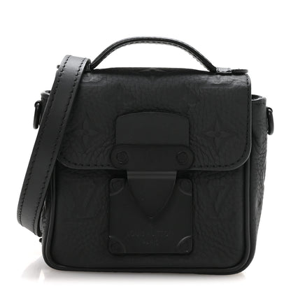 Louis Vuitton Taurillon Monogram Pico S Lock Ultra Black 1 of 9
