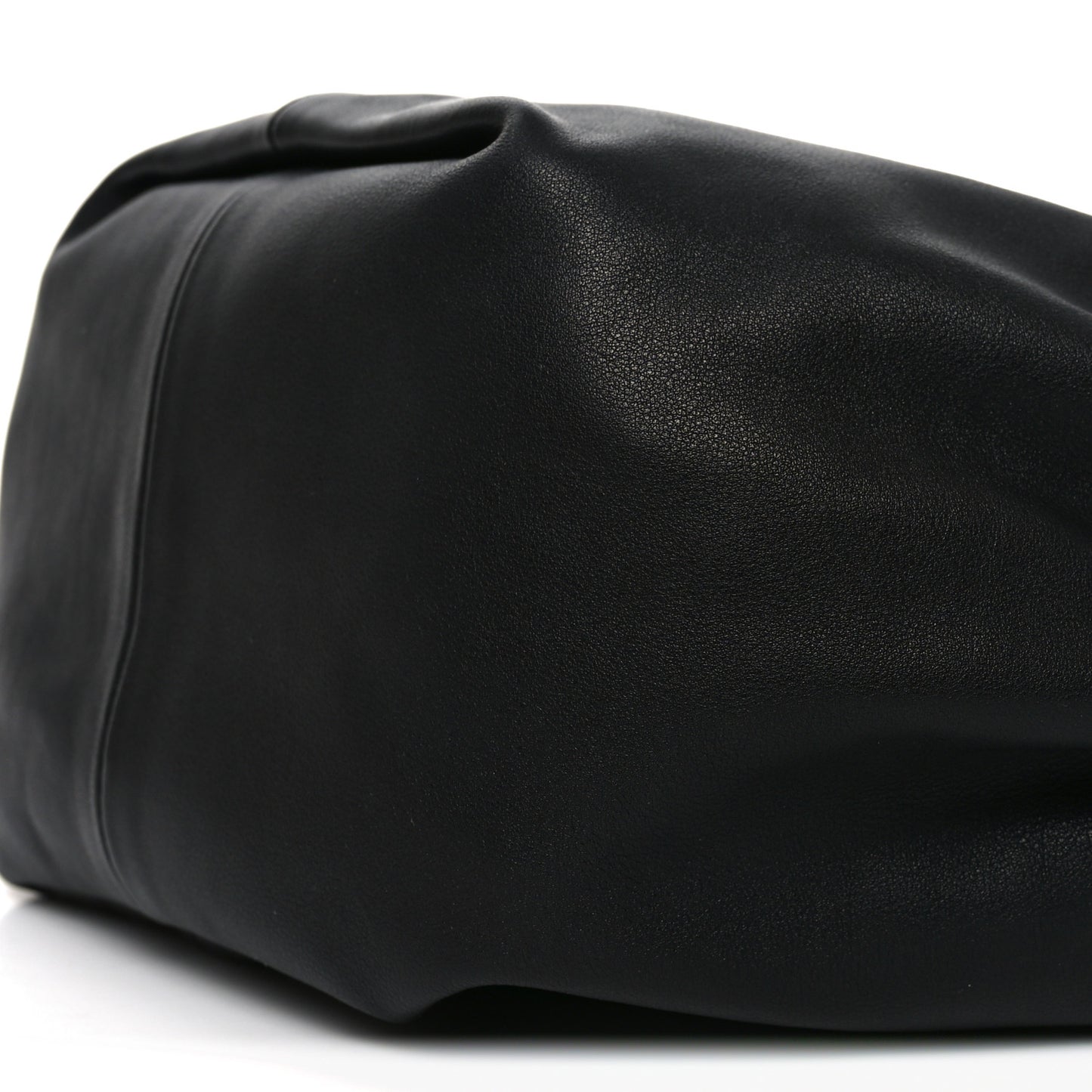 Calfskin Teen Double Knot Hobo Black