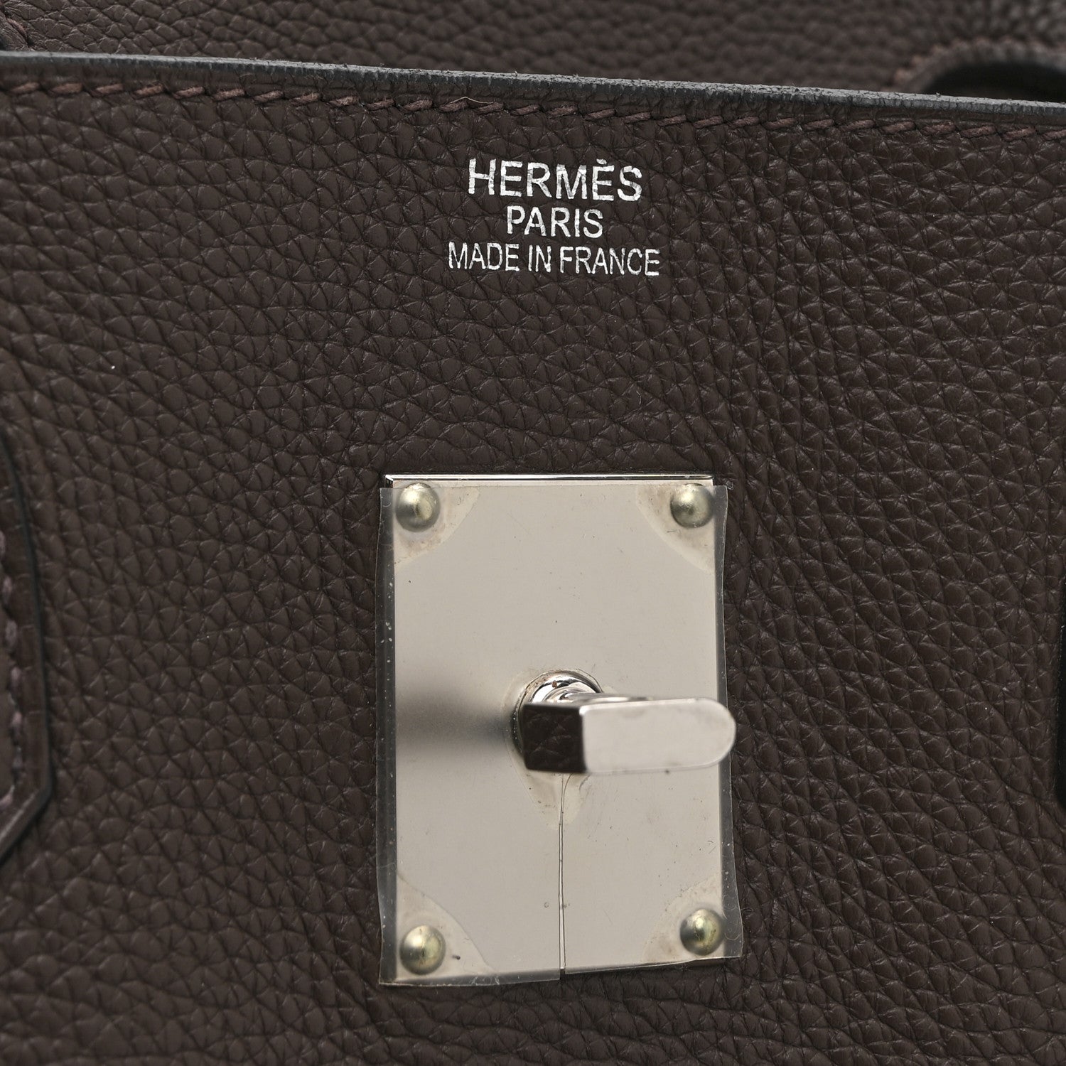 Hermes Taurillon Clemence JPG Birkin 42 Chocolate 5 of 10